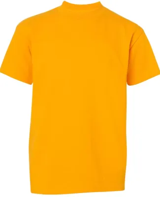 Champion T435 Youth Short Sleeve Tagless T-Shirt Gold