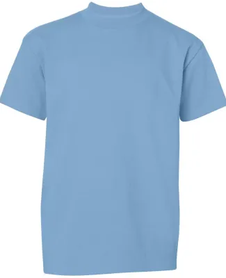 Champion T435 Youth Short Sleeve Tagless T-Shirt Light Blue
