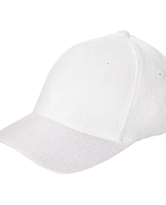 Flexfit 6577CD Cool & Dry Pique Mesh Cap in White
