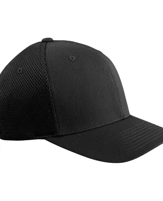 Flexfit 6533 Ultrafiber Mesh Cap in Black