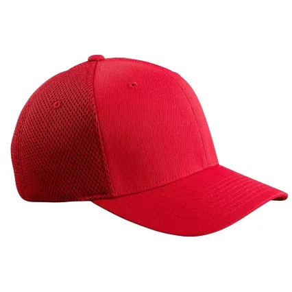 Flexfit 6533 Ultrafiber Mesh Cap in Red
