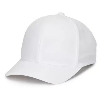 Flexfit 110P One Ten Mini-Pique Cap in White