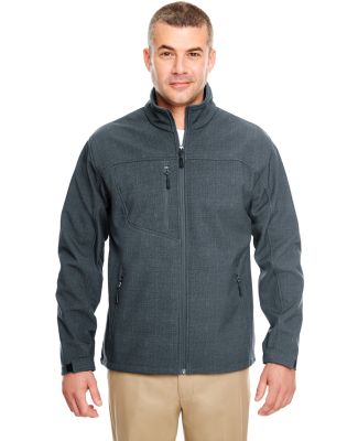 UltraClub 8277 Adult Printed Soft Shell Jacket in Orca grey