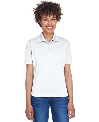 UltraClub 8610L Ladies' Cool & Dry 8 Star Elite Pe in White