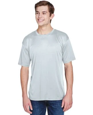 UltraClub 8620 Men's Cool & Dry Basic Performance  in Grey
