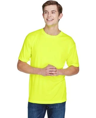UltraClub 8620 Men's Cool & Dry Basic Performance  in Bright yellow
