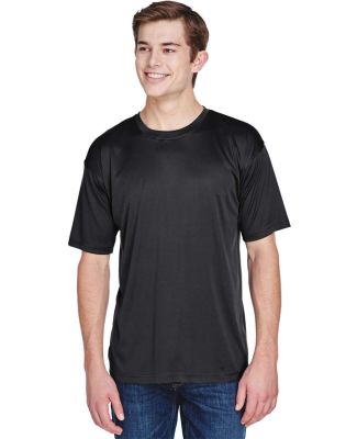 UltraClub 8620 Men's Cool & Dry Basic Performance  in Black