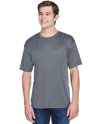 UltraClub 8620 Men's Cool & Dry Basic Performance  in Charcoal
