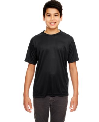 UltraClub 8620Y Youth Cool & Dry Basic Performance in Black