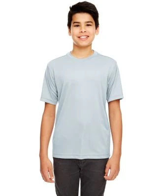 UltraClub 8620Y Youth Cool & Dry Basic Performance in Grey