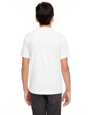UltraClub 8620Y Youth Cool & Dry Basic Performance in White