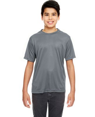 UltraClub 8620Y Youth Cool & Dry Basic Performance in Charcoal