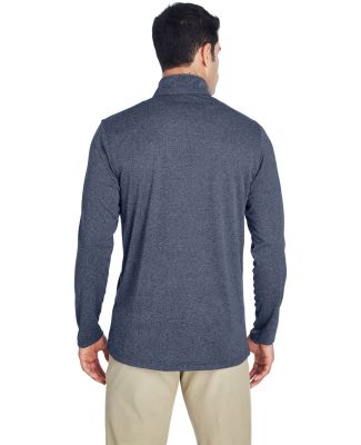UltraClub 8618 Men's Cool & Dry Heathered Performa in Navy heather