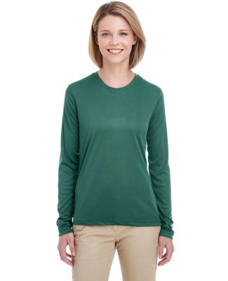 UltraClub 8622W Ladies' Cool & Dry Performance Lon in Forest green