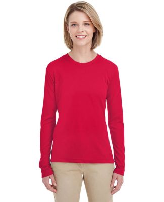 UltraClub 8622W Ladies' Cool & Dry Performance Lon in Red