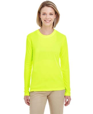 UltraClub 8622W Ladies' Cool & Dry Performance Lon in Bright yellow