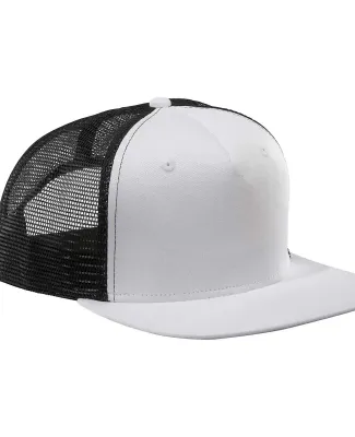 Big Accessories BX025 Surfer Trucker Cap WHITE/ BLACK