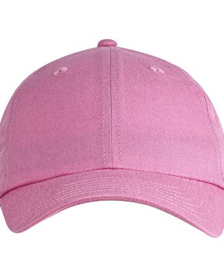Big Accessories BX001Y Youth Youth 6-Panel Brushed in Pink