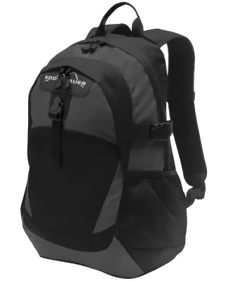 Eddie Bauer EB910  Ripstop Backpack Black/Grey Stl