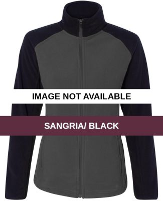 Colorado Clothing 7206 Women's Steamboat Microflee Sangria/ Black