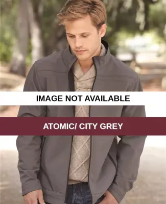 Colorado Clothing 9635 Antero Mock Soft Shell Jack Atomic/ City Grey