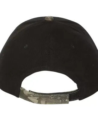 Kati LC26 Solid Cap with Camouflage Bill Black/ Realtree Hardwood