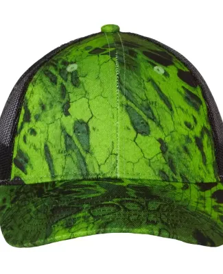 Kati LC5M Camo Mesh Back Cap in Prym1 amped green/ black