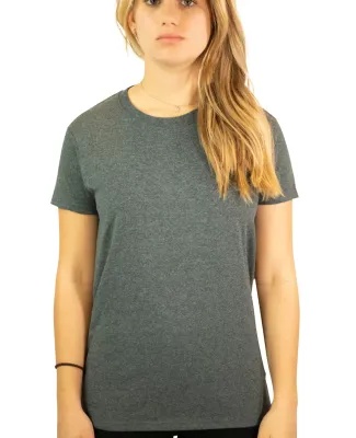 2000L Gildan Ladies' 6.1 oz. Ultra Cotton® T-Shir in Dark heather
