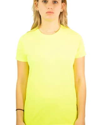 2000L Gildan Ladies' 6.1 oz. Ultra Cotton® T-Shir in Safety green