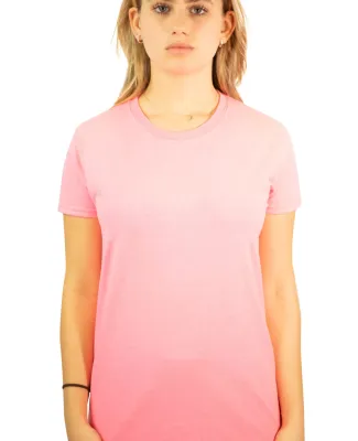 2000L Gildan Ladies' 6.1 oz. Ultra Cotton® T-Shir in Safety pink