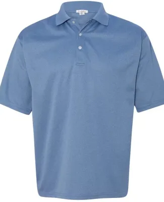 FeatherLite 0469 Moisture Free Mesh Sport Shirt Heathered Blue
