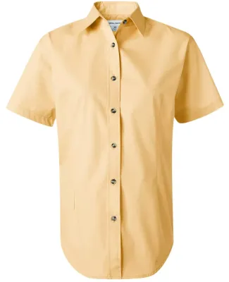 FeatherLite 5281 Women's Short Sleeve Stain-Resist in Safari yellow