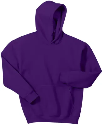 G185B Gildan Youth 7.75 oz. Heavy Blend™ 50/50 H in Purple