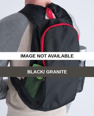 Augusta Sportswear 3541 19L Beetle Day Pack Black/ Granite