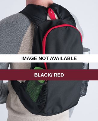 Augusta Sportswear 3541 19L Beetle Day Pack Black/ Red