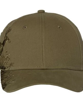 DRI DUCK 3301 Wildlife Buck Cap in Olive