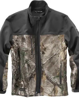 DRI DUCK 5350T Motion Soft Shell Jacket Tall Sizes in Realtree xtra/ charcoal