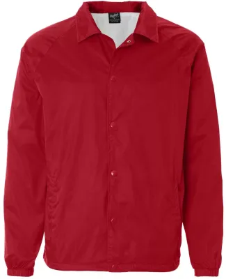 Rawlings 9718 Nylon Coach's Jacket Red