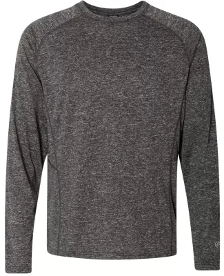 Rawlings 8191 Performance Cationic Long Sleeve T-S Heather Charcoal