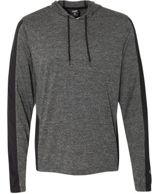 Rawlings 8199 Performance Cationic Hooded Pullover Heather Charcoal