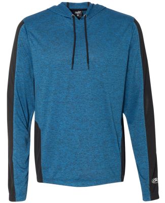 Rawlings 8199 Performance Cationic Hooded Pullover Heather Navy