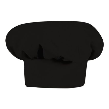 Chef Designs HP60 Chef Hat in Solid black