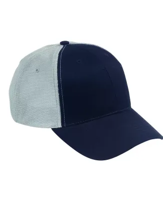 OSTM Big Accessories Old School Baseball Cap with  NAVY/ GREY