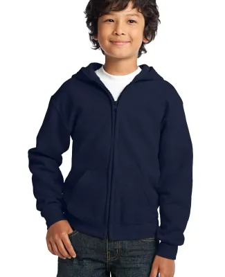 G186B Gildan Youth 7.75 oz. Heavy Blend™ 50/50 F in Navy