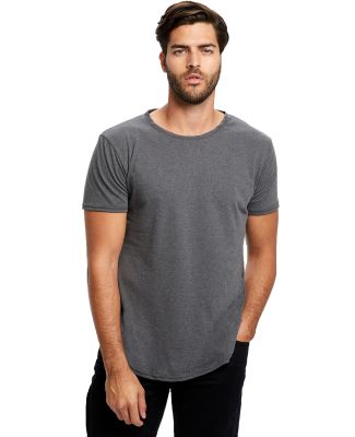 US Blanks US2488 Men's Short-Sleeve Recycled Crew in Anthracite