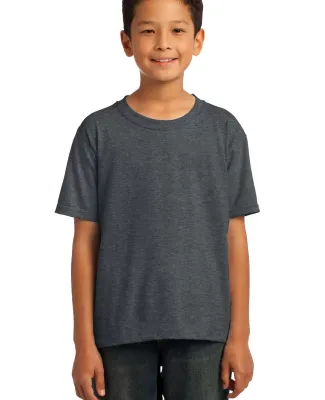 3931B Fruit of the Loom Youth 5.6 oz. Heavy Cotton Black Heather