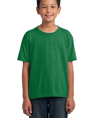 3931B Fruit of the Loom Youth 5.6 oz. Heavy Cotton Retro Heather Green