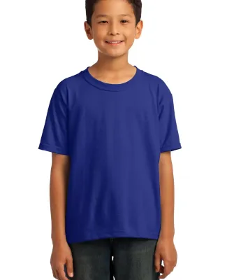 3931B Fruit of the Loom Youth 5.6 oz. Heavy Cotton Royal