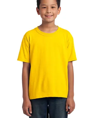 3931B Fruit of the Loom Youth 5.6 oz. Heavy Cotton Yellow