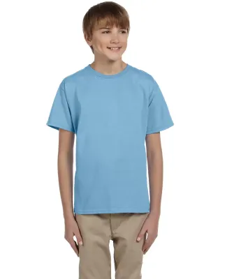 3931B Fruit of the Loom Youth 5.6 oz. Heavy Cotton Light Blue
